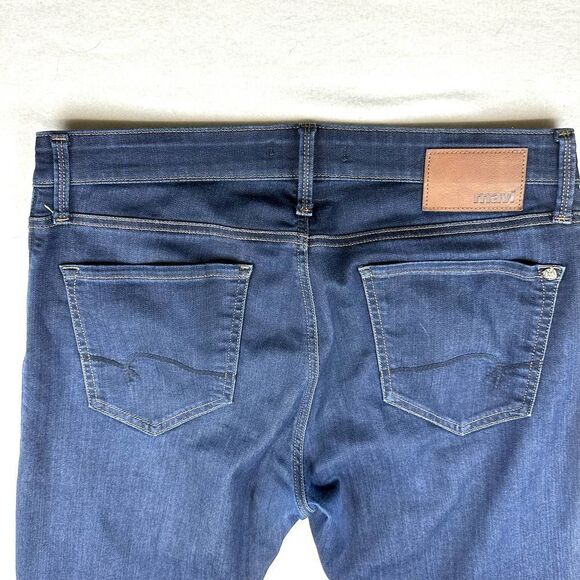 Mavi Jeans Dark Wash Zach Straight Men’s 33 (34) x 30 Reaf - Picture 11 of 12